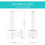 Arveda Wall Mounted Toilet Paper Holder