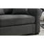 Fauteuil en chenille de 44,5 po de large gris-1714718732