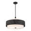Lustre tambour 5 lumières Aliou-557886436