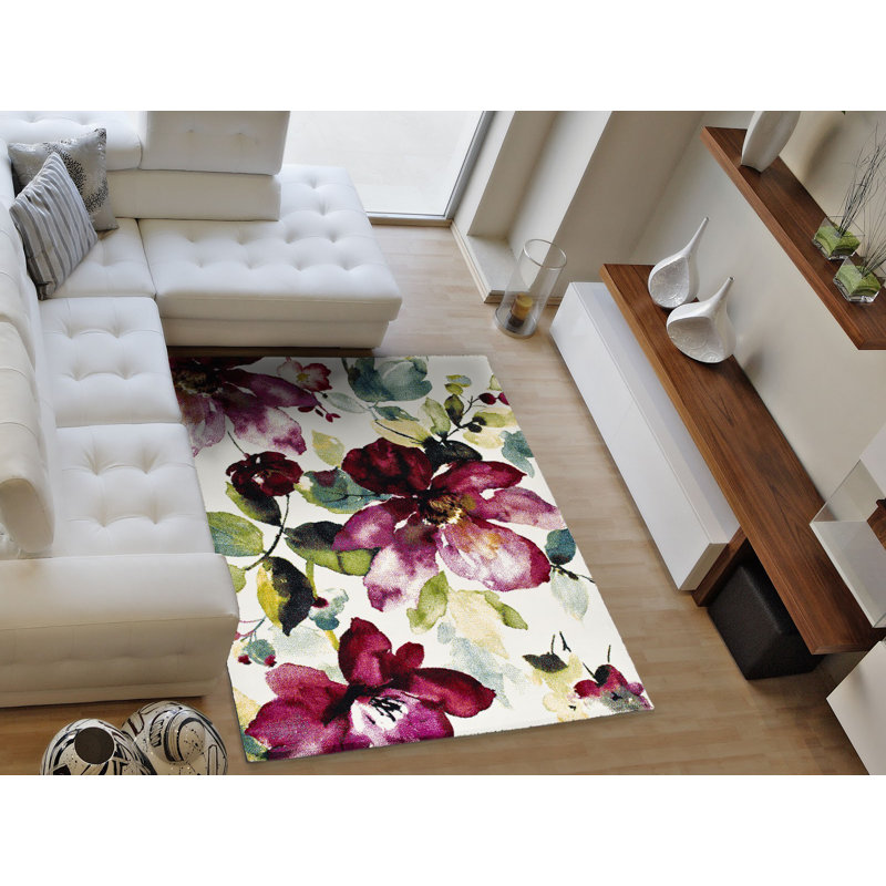 Vanderpol Floral Area Rug, Rectangle 200 x 290cm