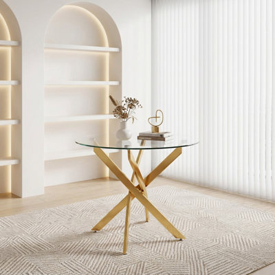 Table de salle à manger ronde (sans la chaise)
