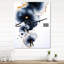 Horloge murale abstraite Momentary Spirit-99637045