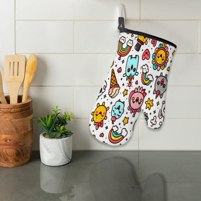 Pop Art Blast Oven Mitt