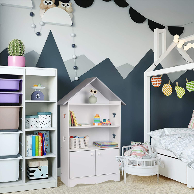 Frerichs 115cm H X 62cm W Buildings & Architecture Kids Book Display