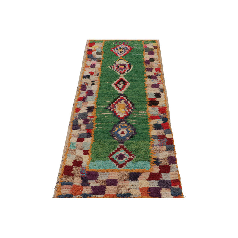 One-of-a-Kind Runner 2'1" X 5'7" Runner Wool Area Rug