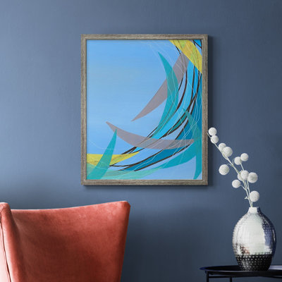 Circulating Flow II Premium Framed Canvas - Ready to Hang