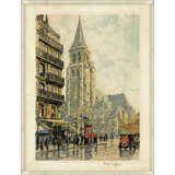 Tinted Paris 1 Painting