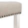 Ileana Upholstered Counter Stool with Solid Wood Frame