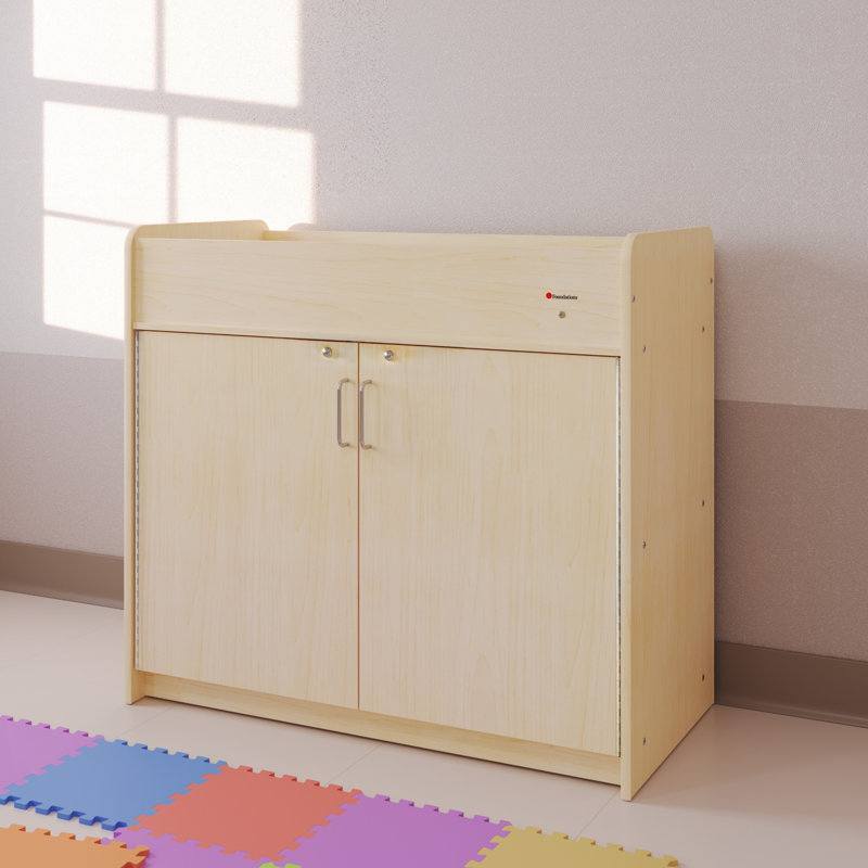 Fully Assembled SafeSwing Daycare Changing Table