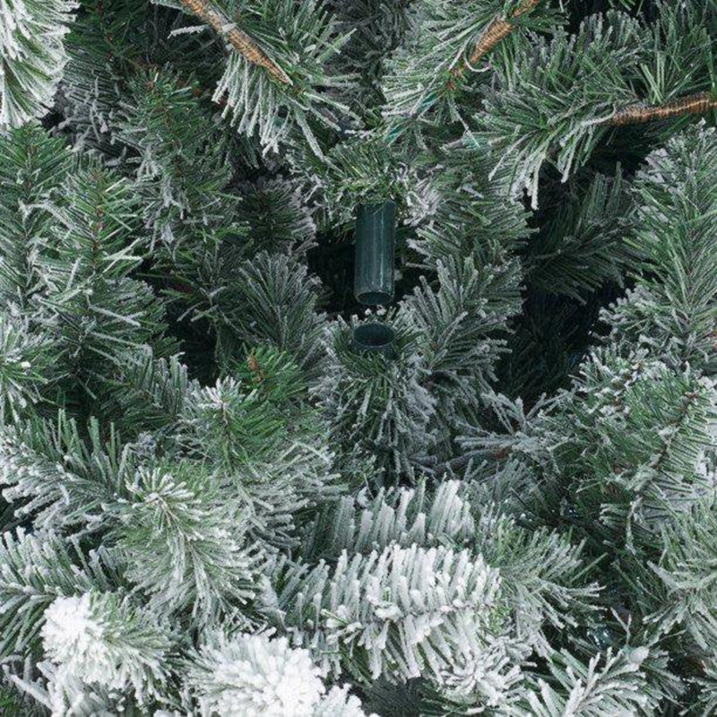 Arbre de Noël illuminé pin artificiel, 6'