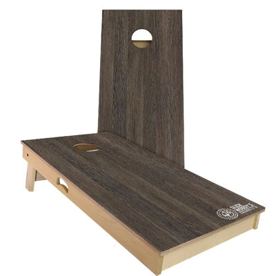 Brazilian Cornhole Board Set | Includes (2) Boards, (8) Bags & Optional Accessories