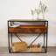 Console en bois massif Gunnersbury 41,3 po