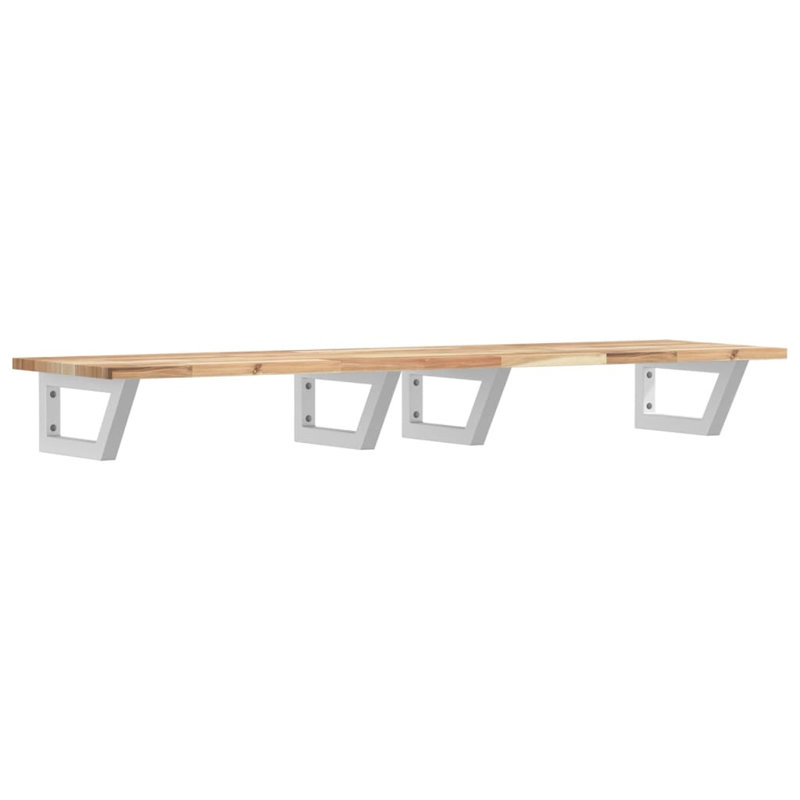 Accent Shelf, White, 2" H x 160" W x 40" D