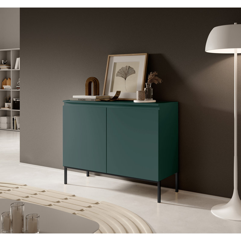 Madhwi 100cm Sideboard, Dark Green 