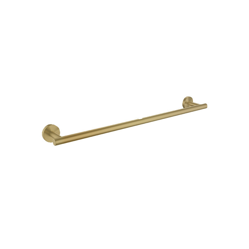 Trova Wall Mounted Towel Bar, Satin Brass