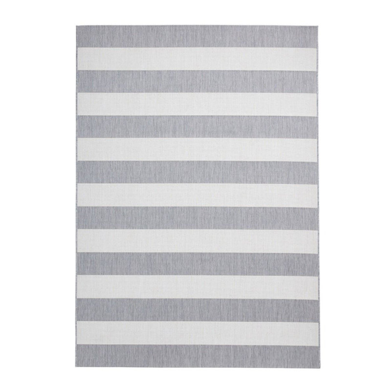Kirksville Striped Indoor / Outdoor Area Rug, Rectangle 160 x 230cm