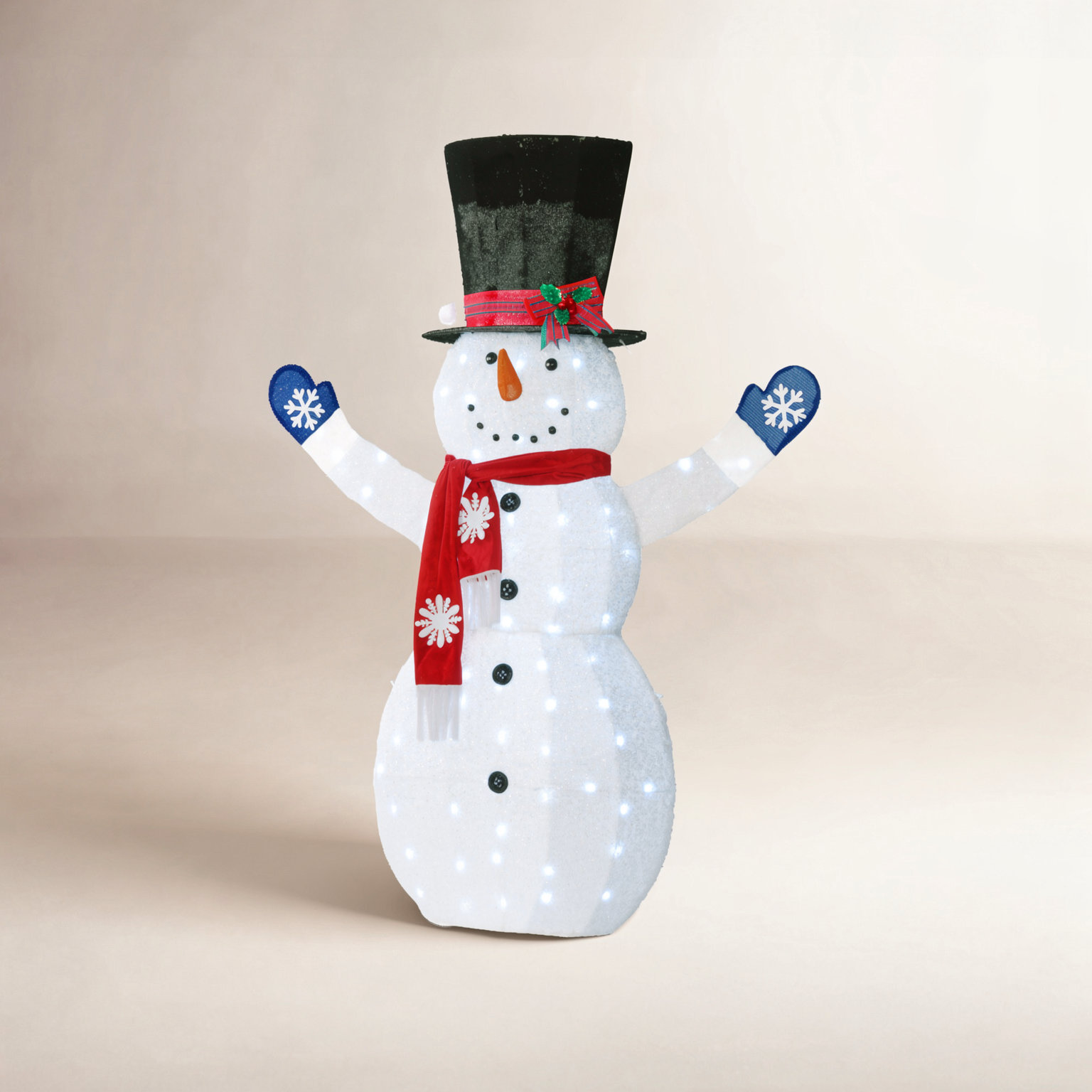 The Holiday Aisle® 6' Lighted Snowman