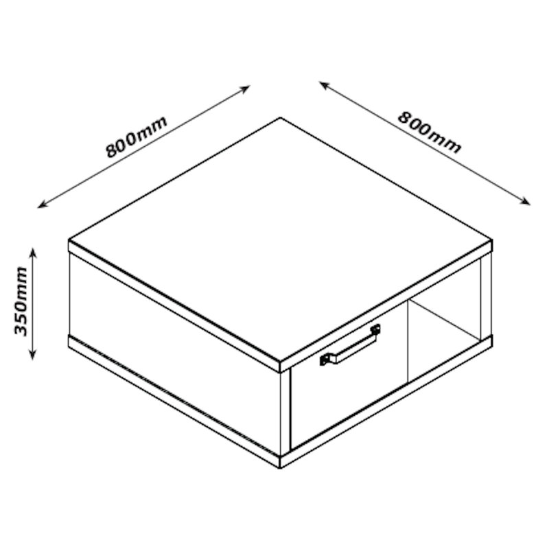 Lafabrica Coffee Table with Storage