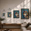 Expressive Wolf Modern - Print-147404353-147404378