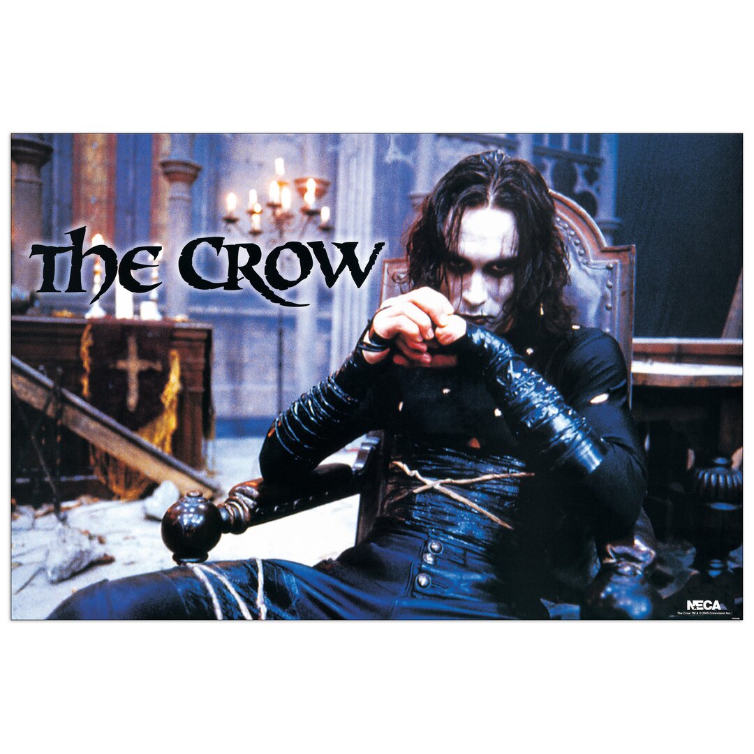 Poster The Crow, Retro-Werbung