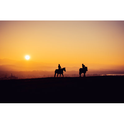 Horse Riders by HunterBliss - Wrapped Canvas Print
