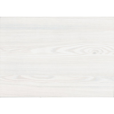 Mobilier de chambre à coucher en bois blanc avec lit simple à panneau simple 1pc, lit dans une boîte