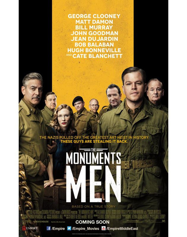 The Monuments Men, 24" H x 15" W