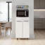 White 2-door Kitchen Storage Cabinet