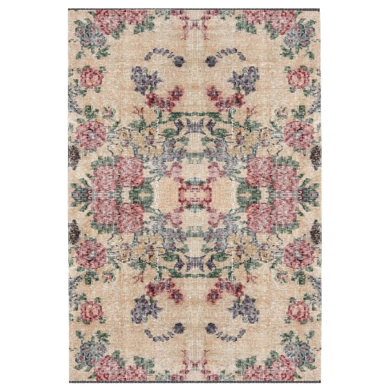 Tapis en coton tissé à la machine Tarango Tarango, Tapis de couloir 2 pi 8 po x 9 pi 9 po