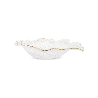 Highland Dunes Anaja Glass Serving Bowl