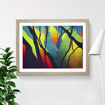 Astounding Modern Abstract Art - Single Picture Frame Print
