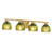 4-light Dimmable Vanity Light With Green Vintage Floral Tulip Glass Shade-1621264807-1613618705