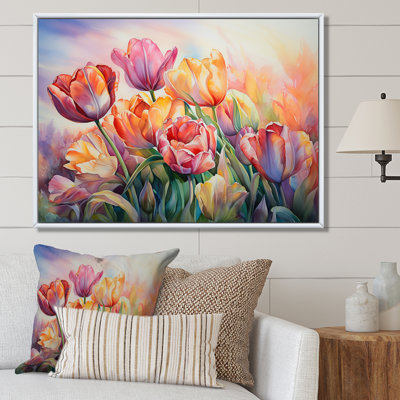" Tulips Sunset II "