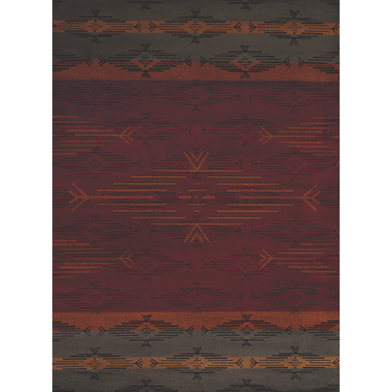 Tapis rouge Sayre, Tapis de couloir : 1 pi 11 po x 7 pi 2 po