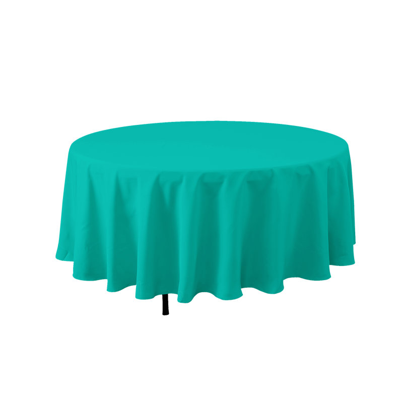 Nappe Kendleton, 90 po x 90 po, Turquoise