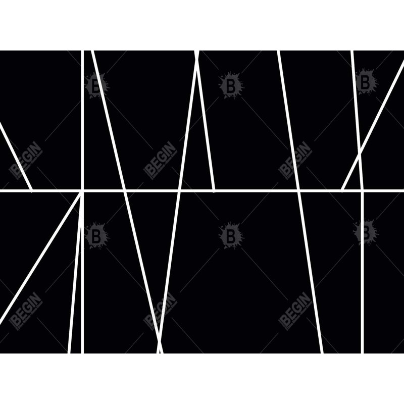 White stripes on black background Bath Mat with Non-Slip Backing - Quick Dry Memory Foam Bathroom Rug - Absorbent - Modern Plush Spa-Style - Machine Washable