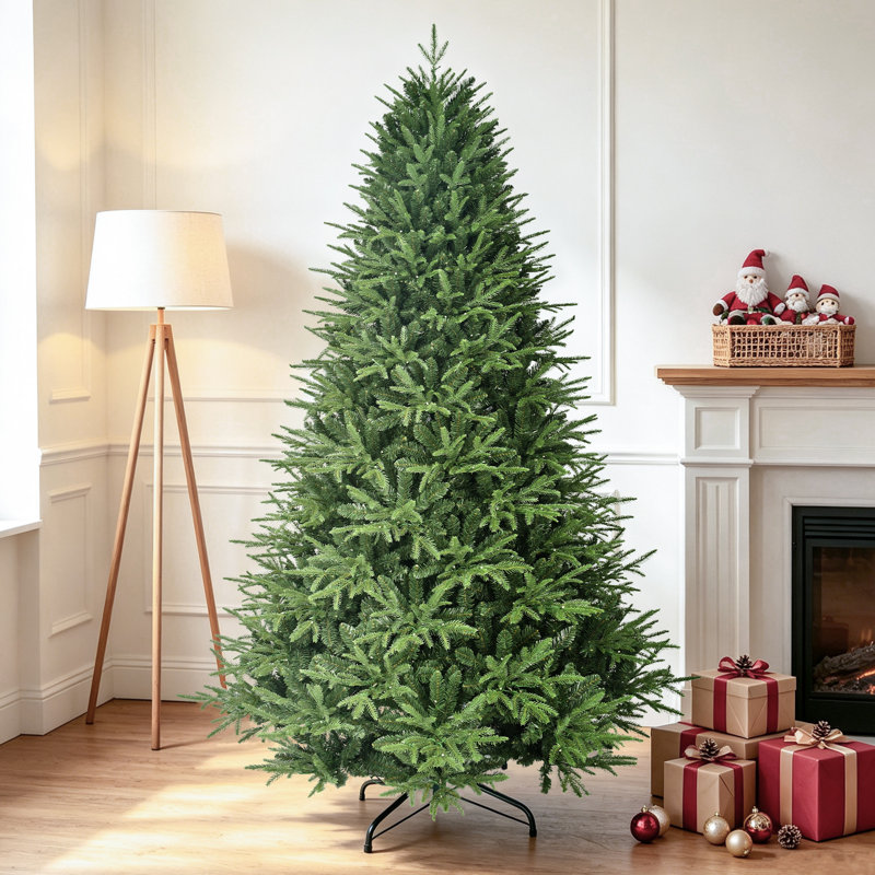Arbre de Noël artificiel pin conique, H 6 pi