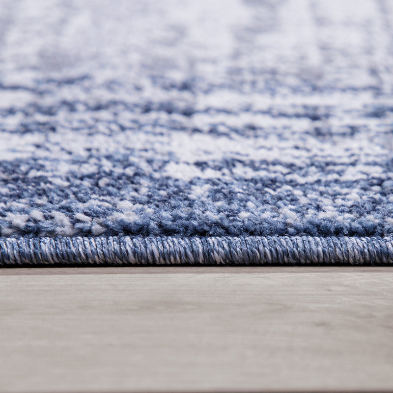 Ballville Geometric Area Rug, Runner 80 x 300cm