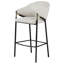 Tabourets de bar modernes et confortables avec dossier bas-1573184043