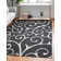 Cotton Damask Indoor Rug