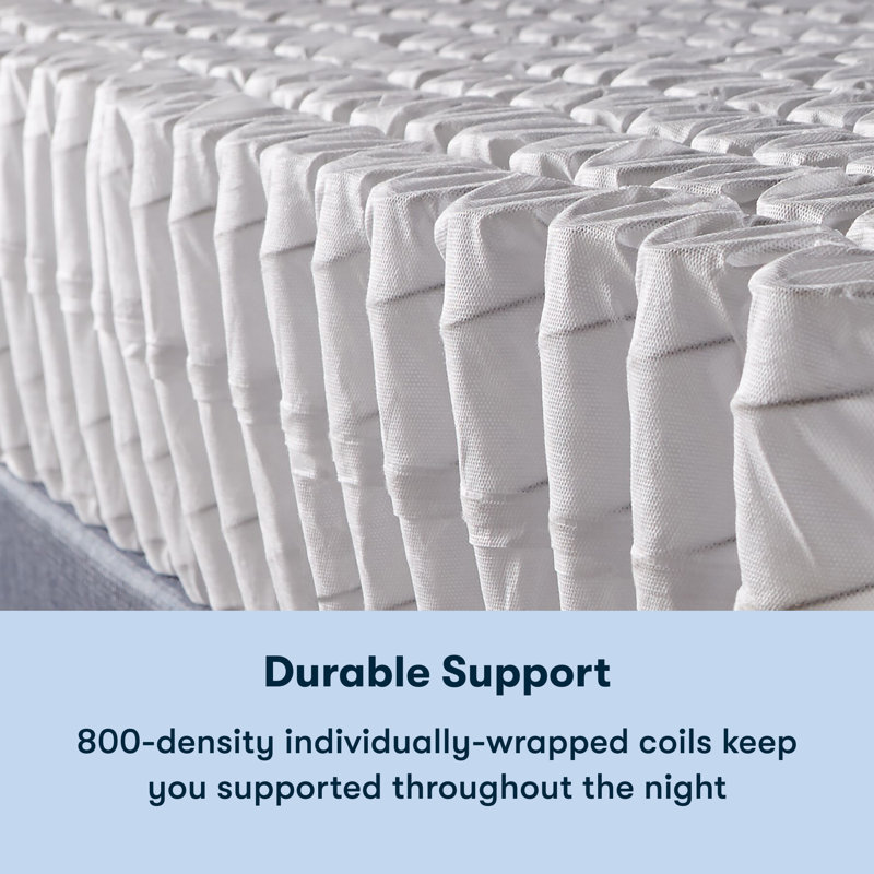 Twin Medium Hybrid Gel Memory Foam Mattress