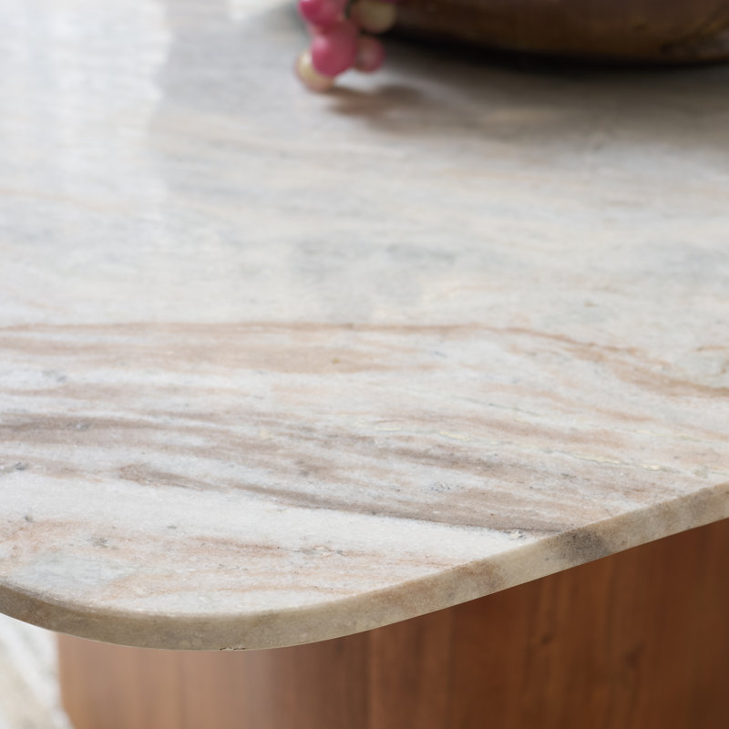 Table d'appoint en marbre Alessio