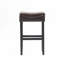 Tabouret de comptoir 30 po en simili cuir ivoire sans dossier (ensemble de 2)-865641681