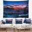 Tapisserie plage exotique bleu foncé Coquina Dawn-28507796