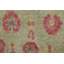 Rug & Kilim’S Block Print Rug With Red And Green Floral Patterns-250022307
