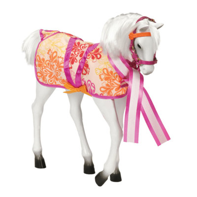 Sighfrith Lipizzaner Baby Horse Foal Doll with Clothes Accessories Set