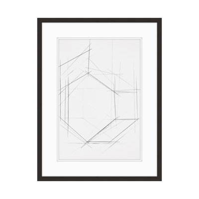 «Geometric progression 6» par Studio L57 - impression de cadre photo unique sur papier