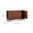 Modern 4-Door Sideboard Buffet Cabinet with Adjustable Shelves & Fluted Push-Open Doors for Dining or Living Room-765944802