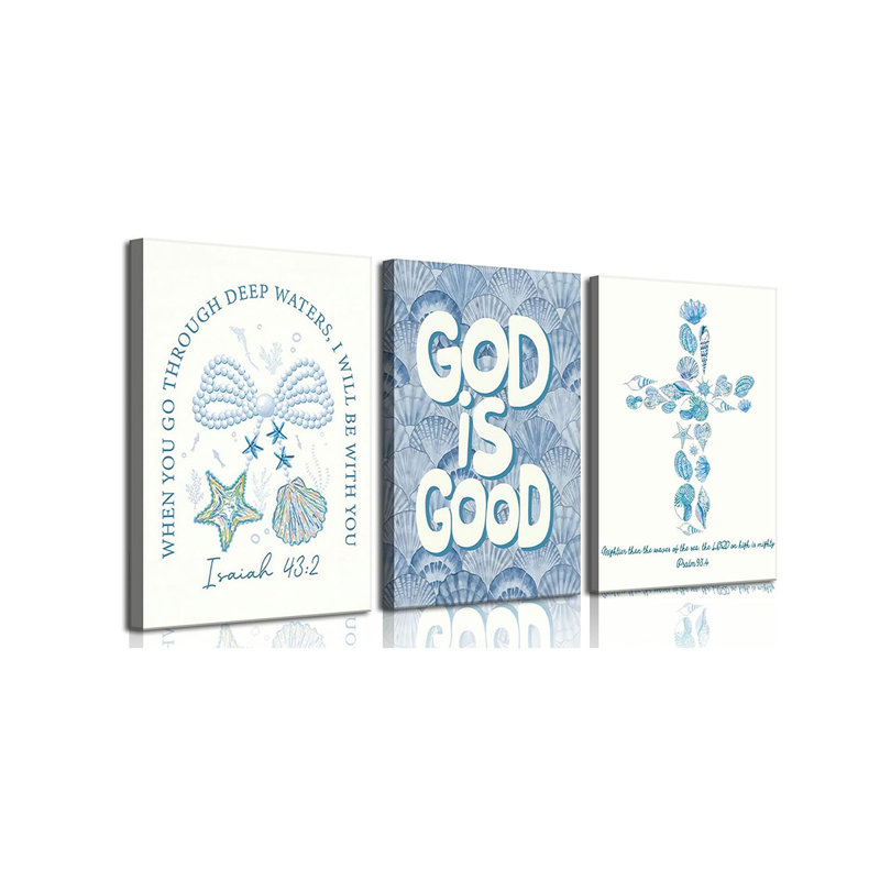 3 Piece Wrapped Canvas Wall Art