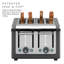 Dualit 4 Slot Architect Toaster Grey